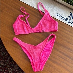 Triangl Maia bikini pink